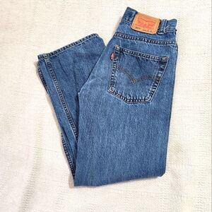 Levi's 550 Relaxed Fit Boys Size 14 Slim